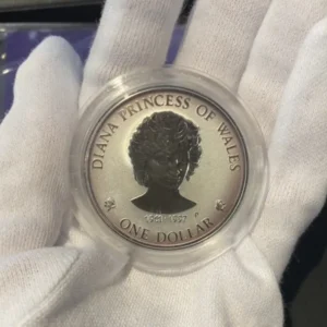 ダイアナ妃　1ドル銀貨　